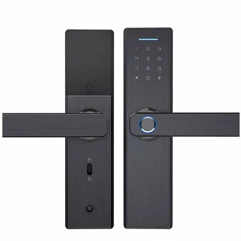Serrure De Porte électronique WiFi APP Mot De Passe Serrures De Porte Biométriques Intelligentes à Empreintes Digitales Serrure De Porte D'htel à Domicile Sans Clé Numérique 1 Serrure De Porte électronique WiFi APP Mot De Passe Serrures De Porte Biométriques Intelligentes à Empreintes Digitales Serrure De Porte D'htel à Domicile Sans Clé Numérique