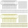 Anneau Porte Clé Avec Chaîne 220 Pièces Anneaux Fendue Attache Porte Clef Détachable Anneaux De Porte-clé En Acier Anneaux De Porte-clé Pour Bricolage Porte Clés Pour Bricolage Loisirs Créatifs
