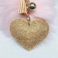 Bling Glitter Porte-clés Cristal Strass Amour Coeur Conception Porte-clés Super Fashonable Porte-clés Charme Pendentif Sac À Main Sac Clé En Métal Durable,Or 8 Bling Glitter Porte-clés Cristal Strass Amour Coeur Conception Porte-clés Super Fashonable Porte-clés Charme Pendentif Sac À Main Sac Clé En Métal Durable,Or -Optimal Serrures Magasin 87481282 4