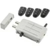 ARREGUI CI10 Verrou électronique, Serrure Invisible, 4 Télécommandes, Argent