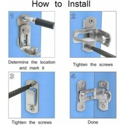 Loquet De Porte ¨ 90 Degr¨s Serrure De Porte Coulissante Boucles De Loquet De Porte Coulissante ¨angle Droit Serrures Et Loquets De Porte De Grange Le Noir 8 Loquet De Porte ¨ 90 Degr¨s Serrure De Porte Coulissante Boucles De Loquet De Porte Coulissante ¨angle Droit Serrures Et Loquets De Porte De Grange Le Noir -Optimal Serrures Magasin 87952456 4
