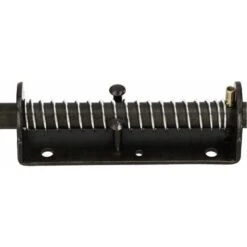 KOTARBAU Verrou à Ressort 480 Mm - Noir - Inoxydable - Poignée En Bois Résistante Aux Intempéries - Avec Ressort -Optimal Serrures Magasin 88141457 3