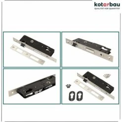 KOTARBAU Serrure à Mortaise 85 X 35 Mm Pour Cylindre Profilé Universel Droit Et Gauche -Optimal Serrures Magasin 88142637 5