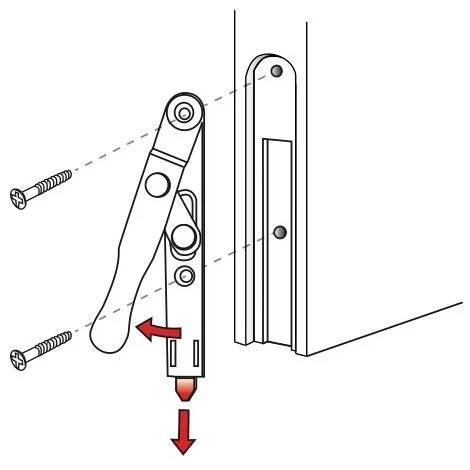 FERCO By THIRARD - Verrou à Levier Avec Sortie De Tringle Pour Fenêtre Pvc, G-16890-01-0-1 2 FERCO By THIRARD - Verrou à Levier Avec Sortie De Tringle Pour Fenêtre Pvc, G-16890-01-0-1 – Image 2