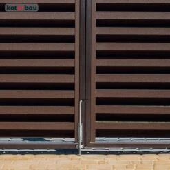 KOTARBAU Verrou à Coulisse Étroit Non Peint 420 Mm Verrou à Boulon Fermeture Pour Porte De Garage Avec Poignée En Caoutchouc -Optimal Serrures Magasin 89692609 4