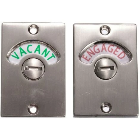 Targette Toilette Pour Porte De Toilette Voyant 4 Targette Toilette Pour Porte De Toilette Voyant – Image 4