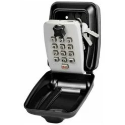 Boite A Clefs Murale Grande Boîte à Clé Sécurisée Etanche Boîte à Clef Extérieur Avec 12 Code Antirouille Résistant Aux Intempéries Cofre Fort A Cle Robuste Pour Maison école Bureau Usine, Fonepro