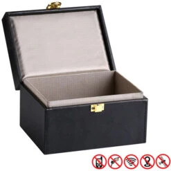 Lot De Boîte Anti RFID 16129.5CM Boitier En PU Protection Anti Onde -Optimal Serrures Magasin 95506211 4