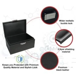 Boîte Faraday Extra Large Pour Clés De Voiture Cage Antivol RFID Pour La Sécurité De Voiture Boîte De Rangement Pour Clés -Optimal Serrures Magasin 95506226 3