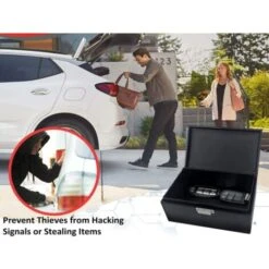 Boîte Faraday Extra Large Pour Clés De Voiture Cage Antivol RFID Pour La Sécurité De Voiture Boîte De Rangement Pour Clés -Optimal Serrures Magasin 95506226 5