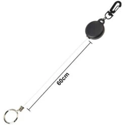 10 Pièces Porte-badge Mousqueton Avec Enrouleur, Porte Clef Ceinture Rétractable, Mécanisme D'Horloge Mécanisme De Mouvement -Optimal Serrures Magasin 95530109 3