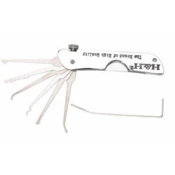 Ensemble De Crochetage De Serrure Pliable 7 En 1 Ensemble De Crochets De Verrouillage En Acier Inoxydable Avec Cle Kit 10.51.33.7 CM -Optimal Serrures Magasin 96358520 3