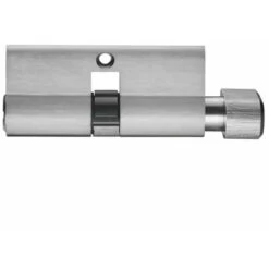 Serrure à Cylindre Européen Tour De Pouce (70mm), Serrure à Cylindre Européen, Antichoc, Anti-perçage, Anti-pick Avec Clé, Haute Sécurité Pour Tous Types De Portes，une Pièce, Argent -Optimal Serrures Magasin 97447427 3