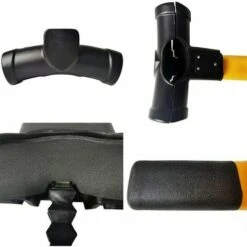 Canne Antivol Voiture Verrouillage De Volant Barre De Volant Antivol De Sécurité Universelle Voiture Rétractable T-Lock, -Optimal Serrures Magasin 98598004 3