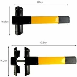 Canne Antivol Voiture Verrouillage De Volant Barre De Volant Antivol De Sécurité Universelle Voiture Rétractable T-Lock, -Optimal Serrures Magasin 98598004 4