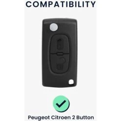 Accessoire Clé De Voiture Compatible Avec Peugeot Citroen Clef De Voiture 2-Bouton(Noir)- Coque En Silicone Souple Pour Clef De Voiture 9 Accessoire Clé De Voiture Compatible Avec Peugeot Citroen Clef De Voiture 2-Bouton(Noir)- Coque En Silicone Souple Pour Clef De Voiture -Optimal Serrures Magasin 98869542 5