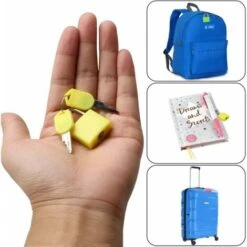 8pcs Serrures De Valise Avec Clés, Cadenas Valise, Petit Cadenas à Clé, Cadenas Couleur Mini, Cadenas Bagages Multicolore, Cadenas Valise Avec 2 Clé, Pour Bagage Valise Sac De Voyage Diary, 8 Couleurs -Optimal Serrures Magasin 99373659 3